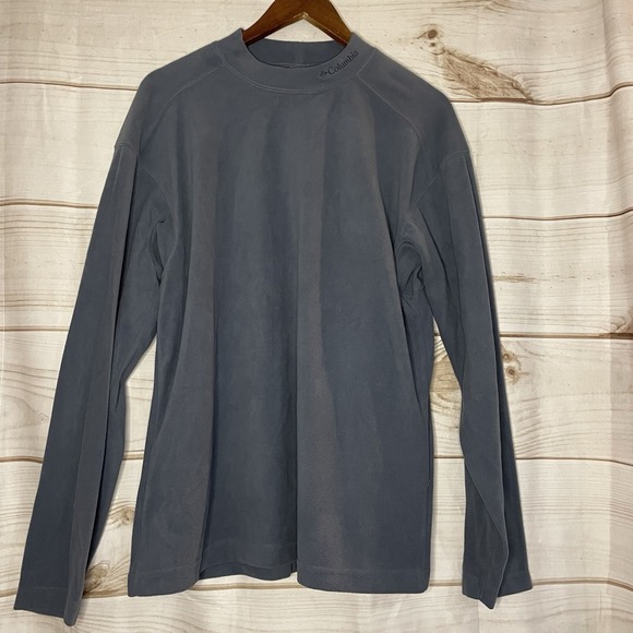 Columbia Other - Columbia Grey Mock Neck Long Sleeve  Size Medium